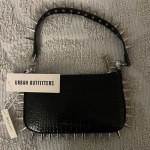 Urban outfitters spiked shoulder bag